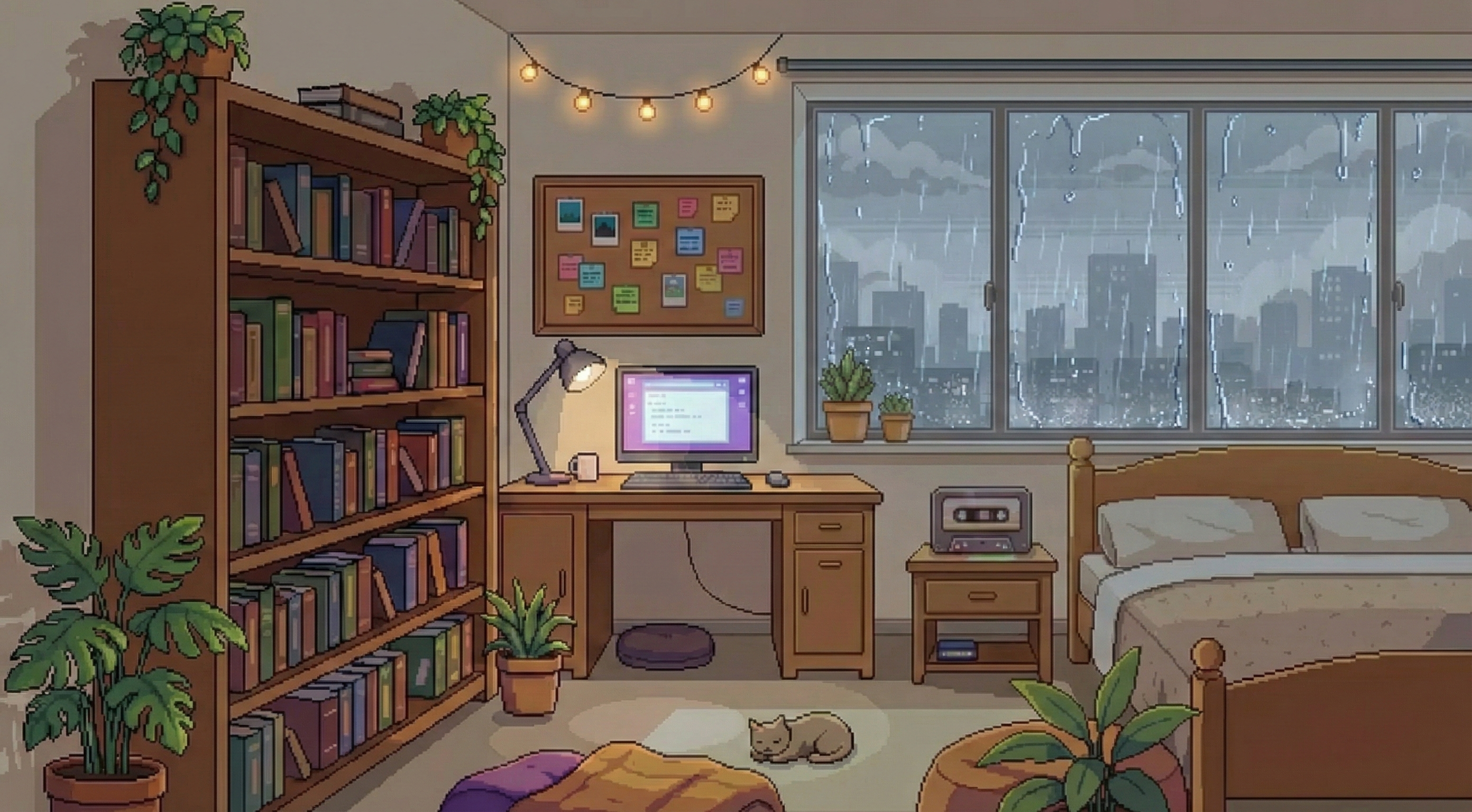 Nguyexndii's Room Light Rain